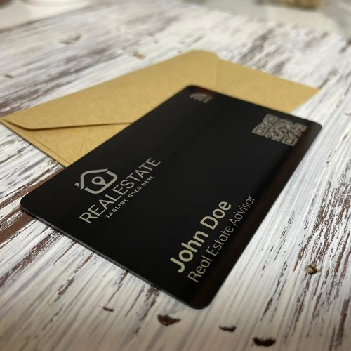 Black NFC Personal Branded card