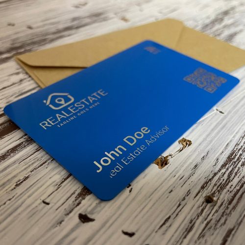 Blue NFC Personal Branded card