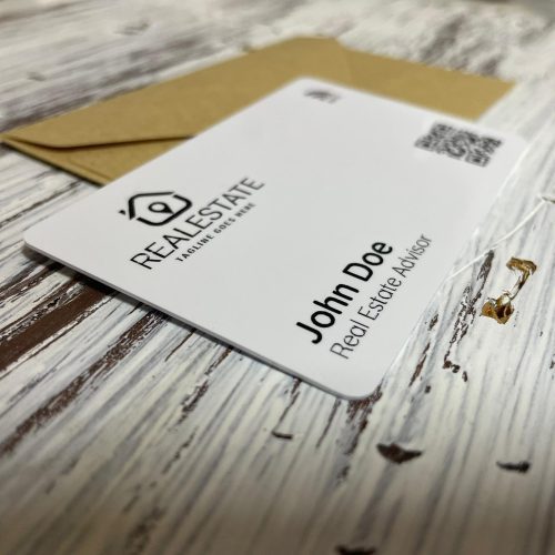 White NFC Personal Branded card