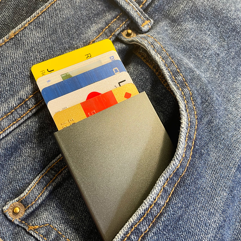 Black Credit Card Holder